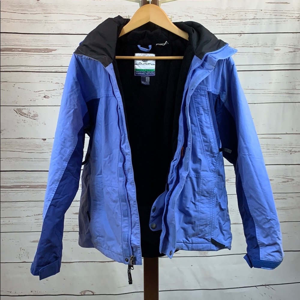SOLD Burton Universe Fleece Lined Snowboard Jacket - Picture 3 of 8